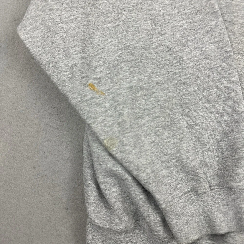 Vintage Nike Sweatshirt Men 2XL Gray Pullover Crewneck Sweatshirt Swoosh 90s *